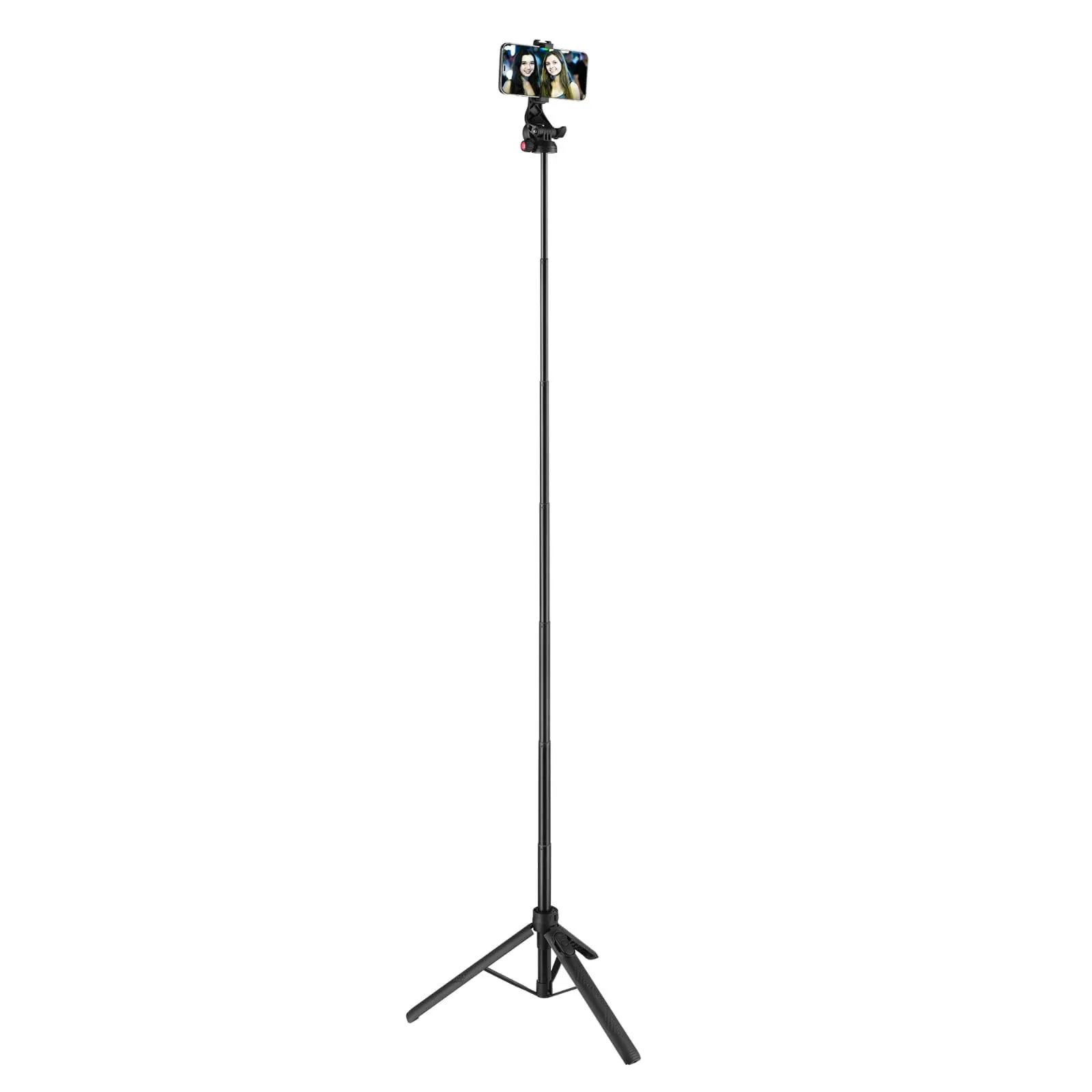 Samurai Tripod Dual Pod Mini Selfie Stand/Pocket-sized Table Tripod with Bluetooth Remote