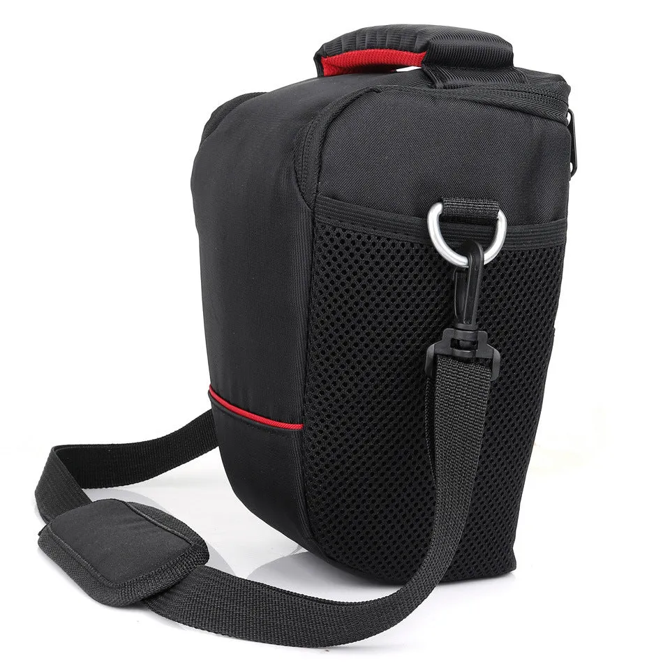 Shockproof professional triangle camera bag applicable to Canon Nikon camera bag