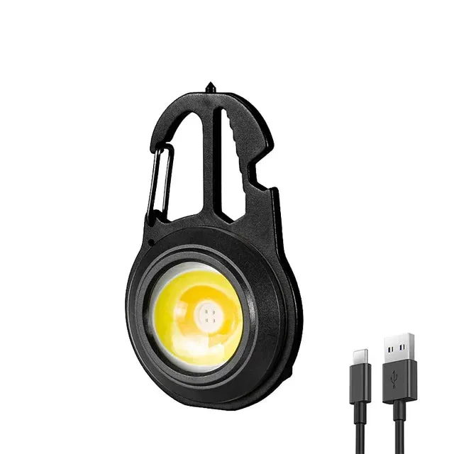 SPECIAL SALE- Mini COB LED Flashlight Multi-Functional Key-chain