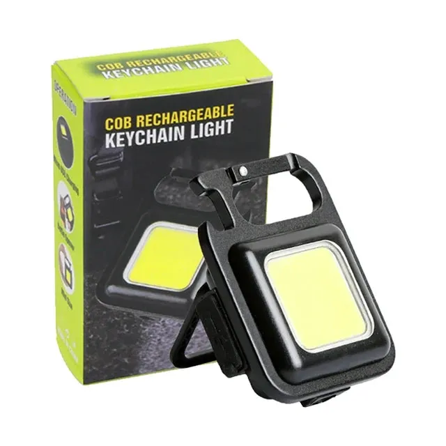 SPECIAL SALE- Mini COB LED Flashlight Multi-Functional Key-chain