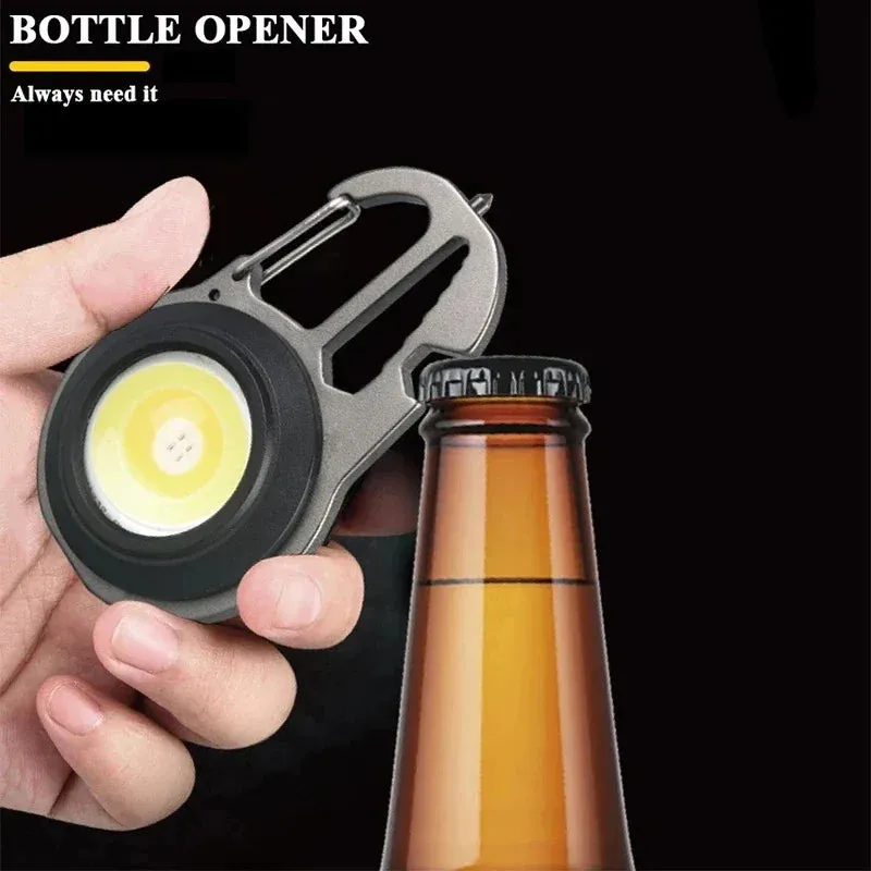 SPECIAL SALE- Mini COB LED Flashlight Multi-Functional Key-chain