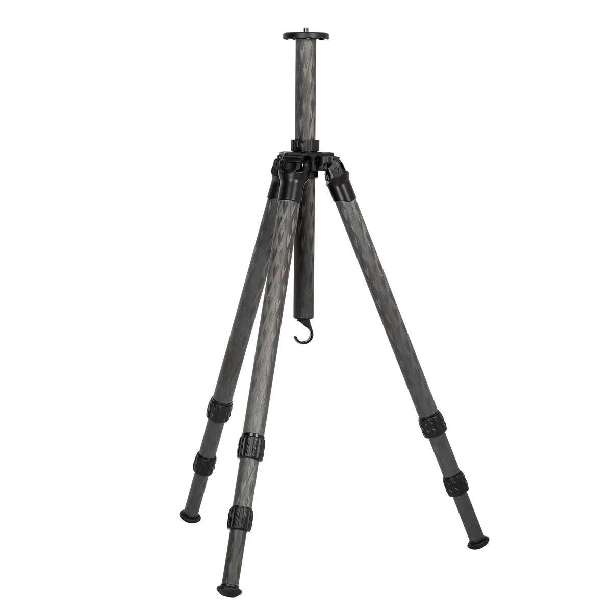 TR343LC Carbon Fiber Center Column Tripod | 3 Sections 75.5" Height