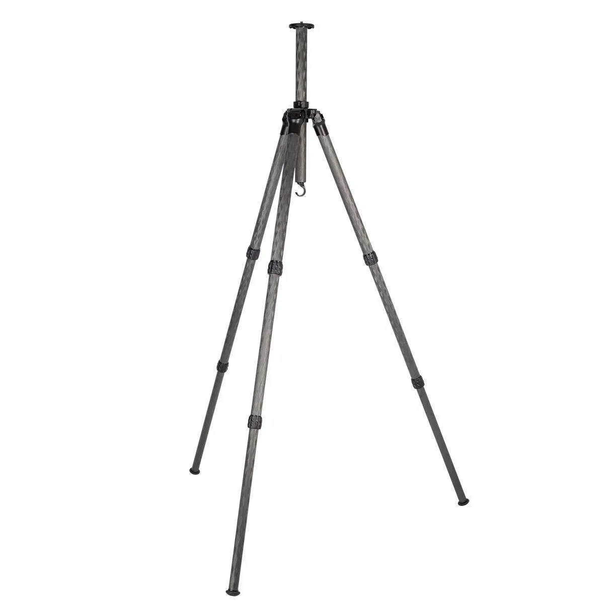 TR343LC Carbon Fiber Center Column Tripod | 3 Sections 75.5" Height