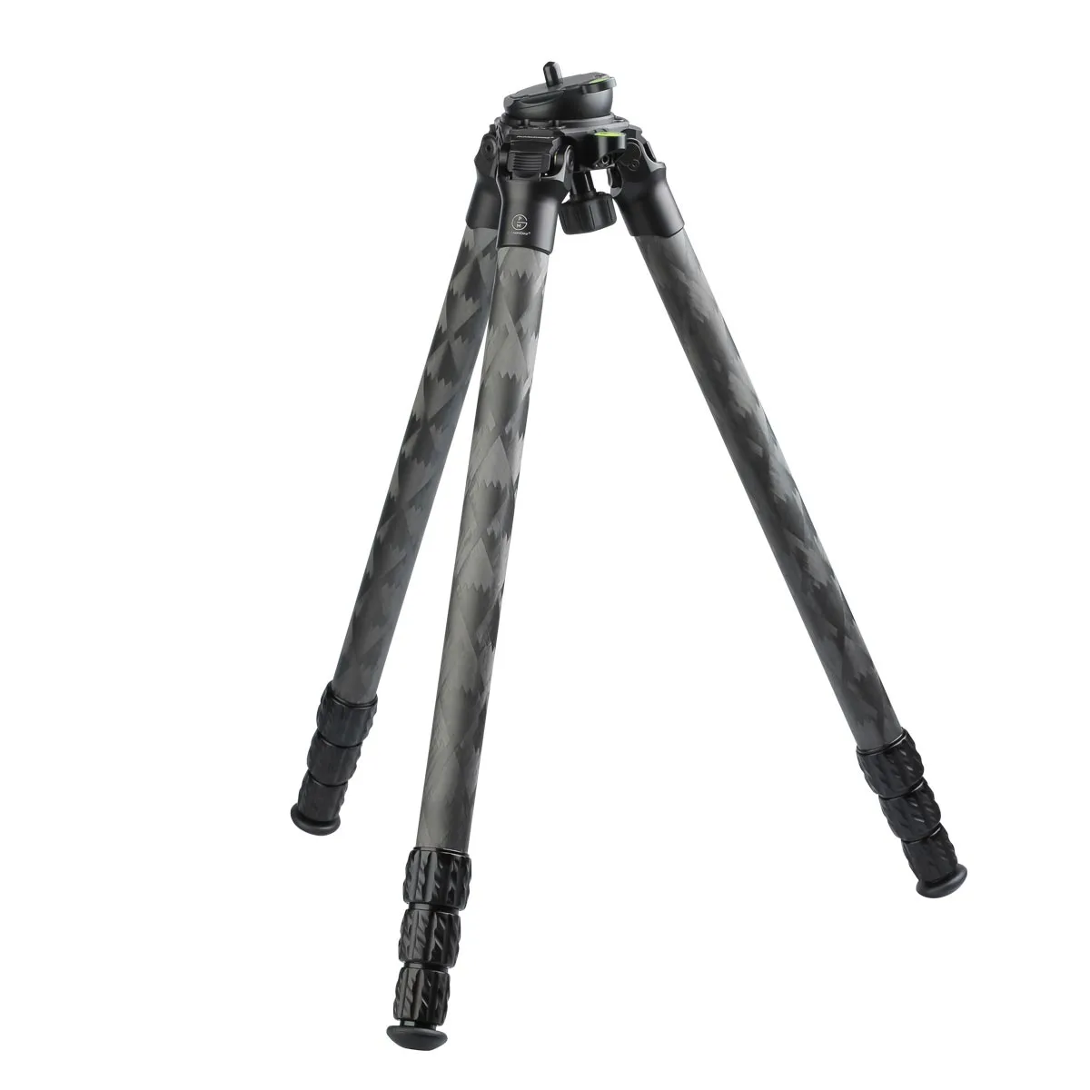 TR344LBL Carbon Fiber Tripod with Leveling Head | 4 sections 71 inches height