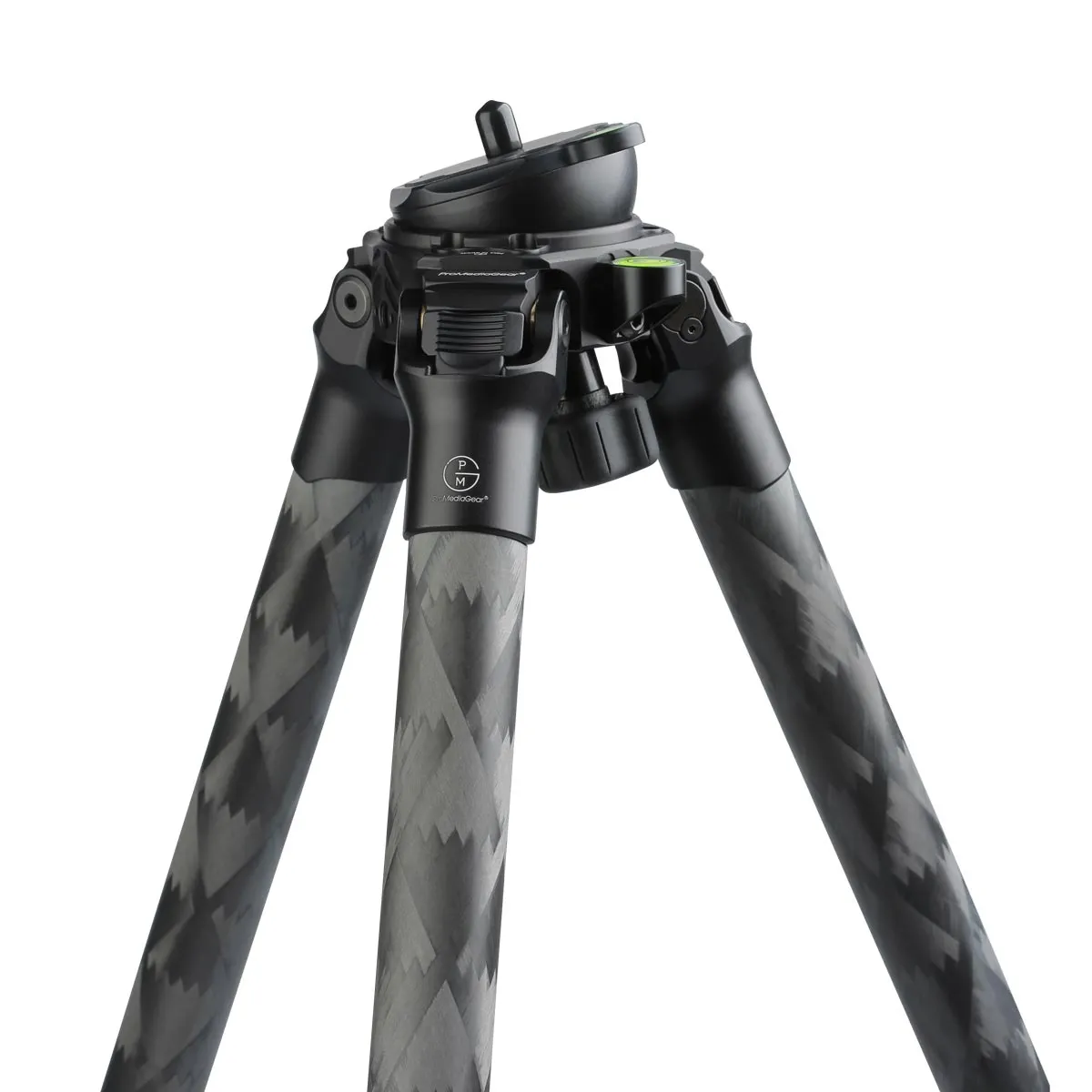 TR344LBL Carbon Fiber Tripod with Leveling Head | 4 sections 71 inches height