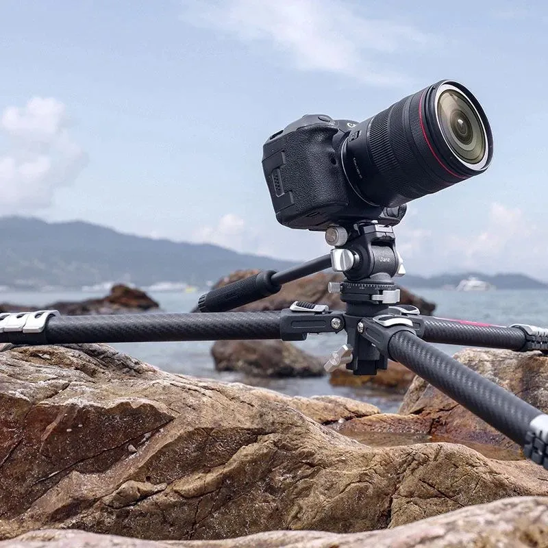 Ulanzi TT09 VideoGo Carbon Fiber Travel Video Tripod (CLAW System) T066GBS1