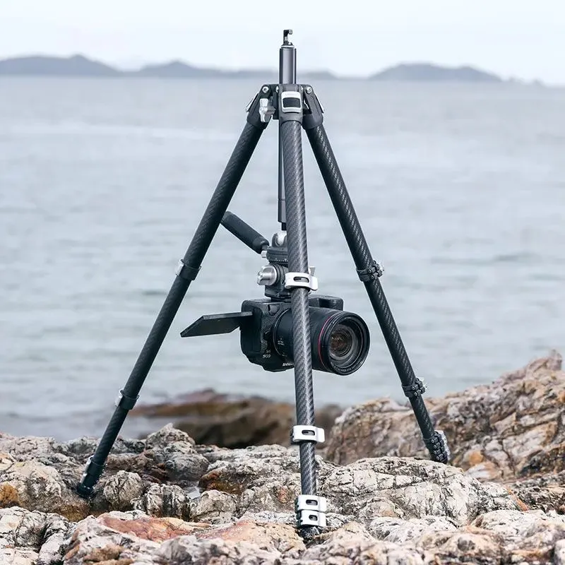 Ulanzi TT09 VideoGo Carbon Fiber Travel Video Tripod (F38 System) T067GBW1