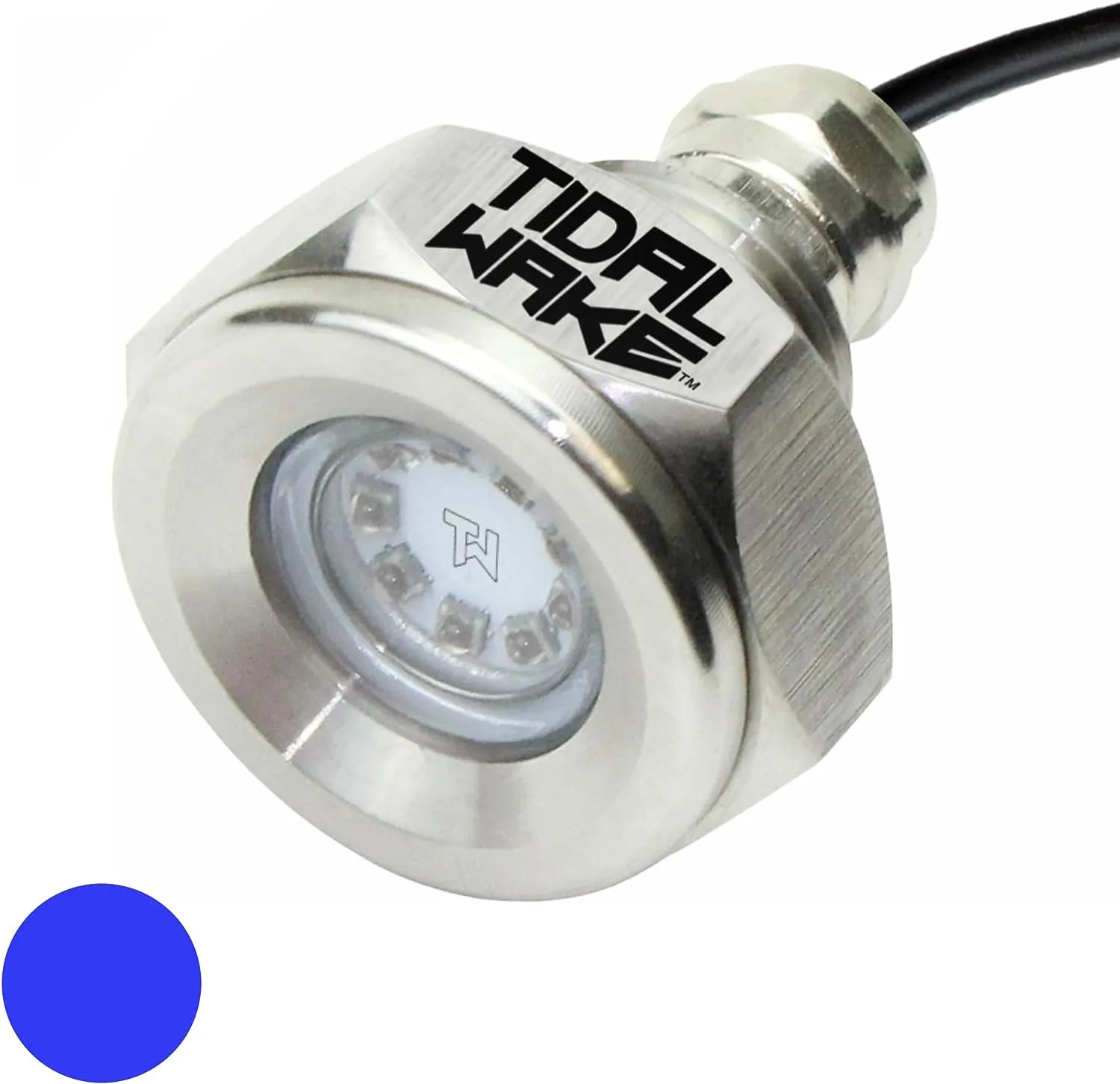 Underwater 1/2 Inch Standard Boat Drain Plug LED Light