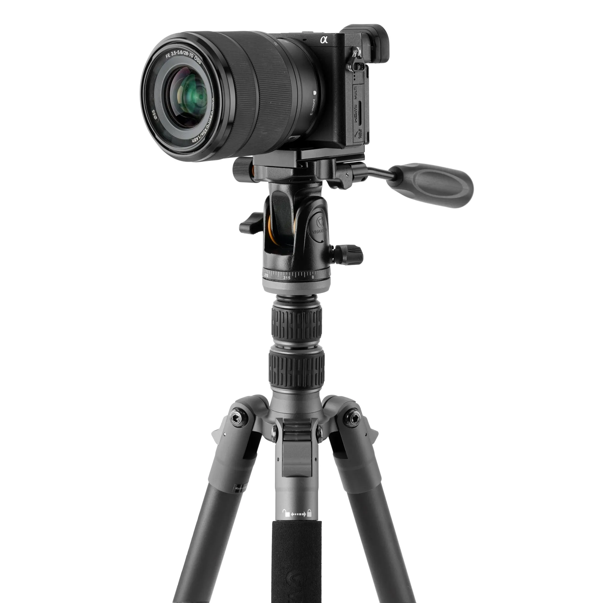 VEO 3 GO 235AP Aluminum Camera and Optics Tripod / Monopod with Pan Head