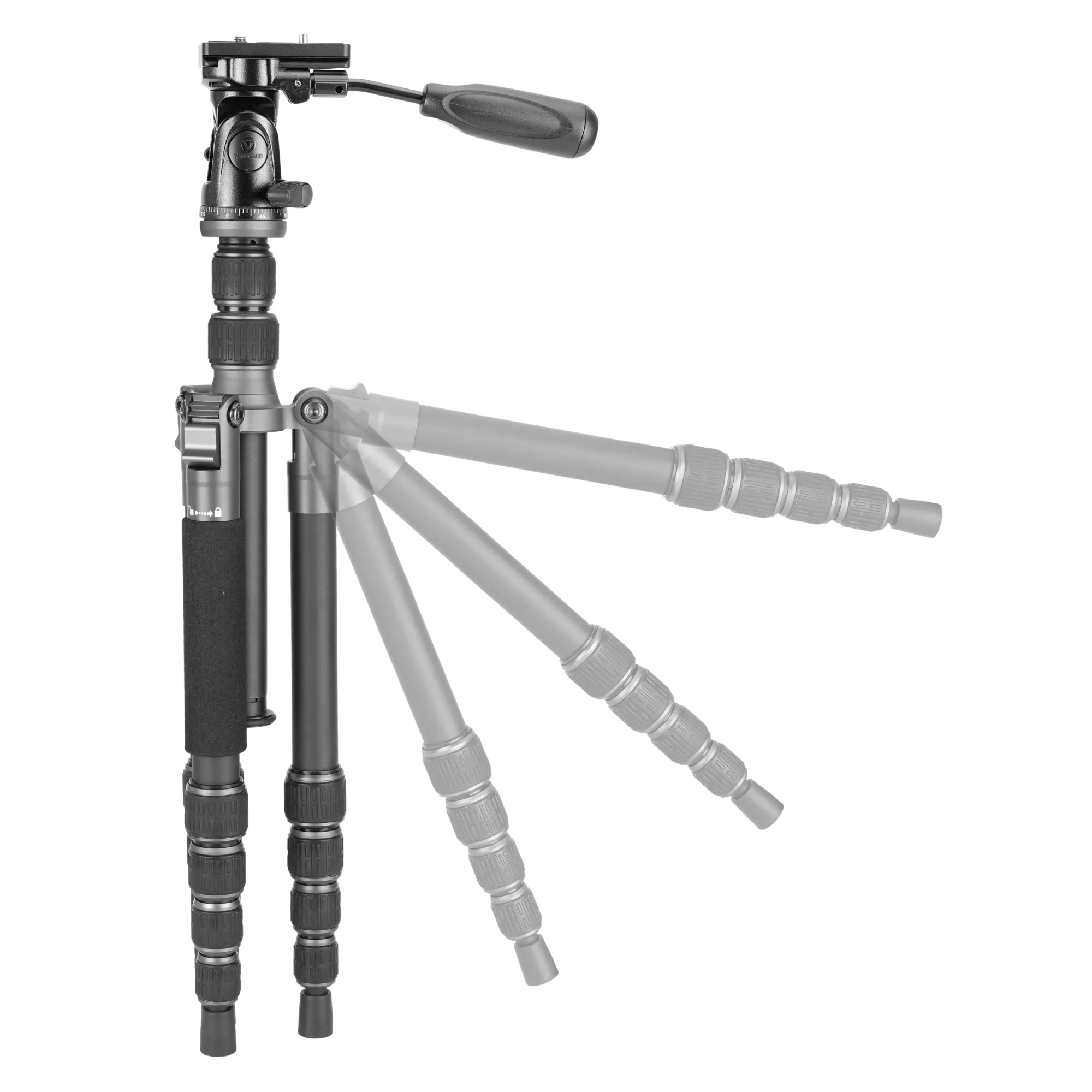 VEO 3 GO 235AP Aluminum Camera and Optics Tripod / Monopod with Pan Head