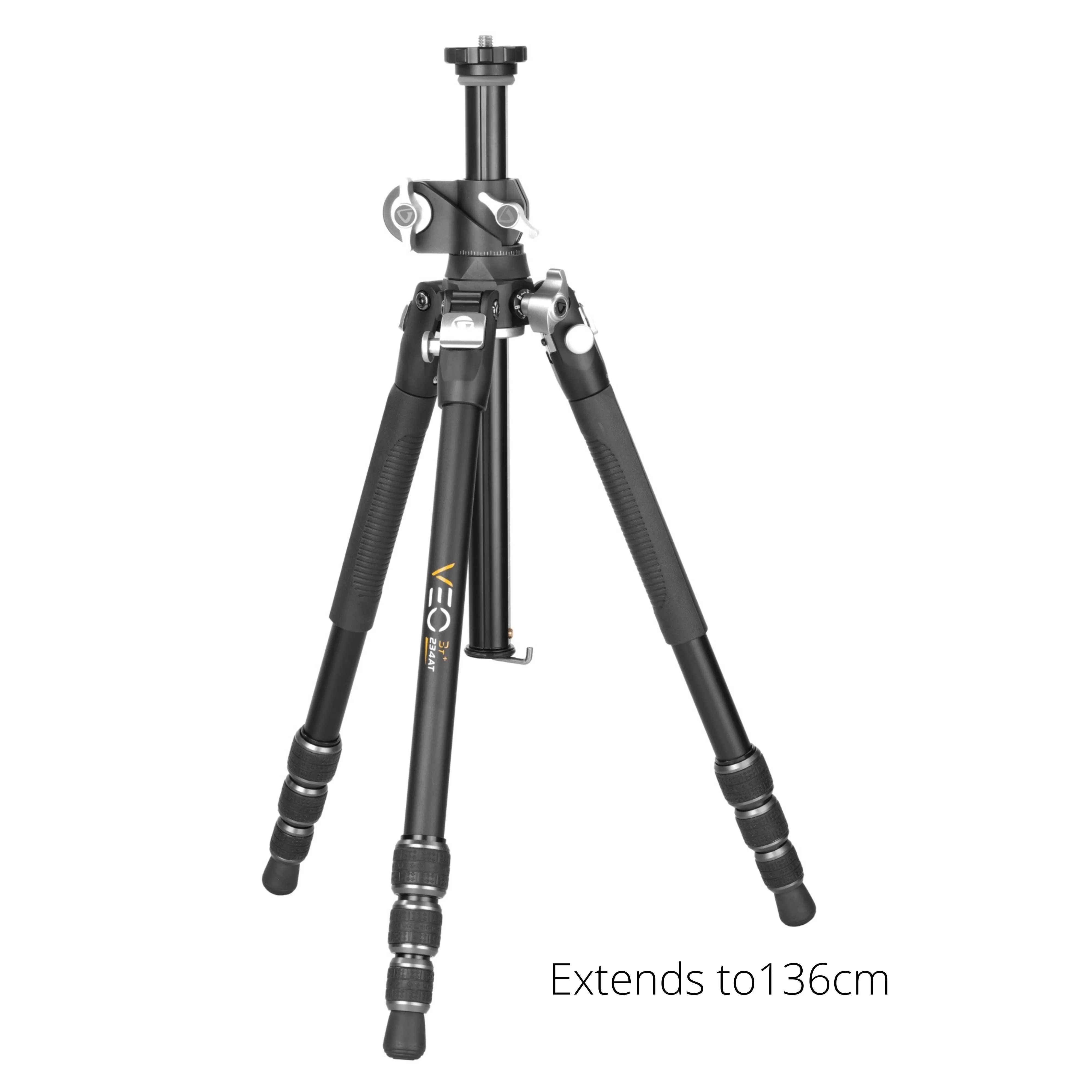 VEO 3T  234AT Versatile Aluminium Travel Tripod Only - 10kg Load Capacity