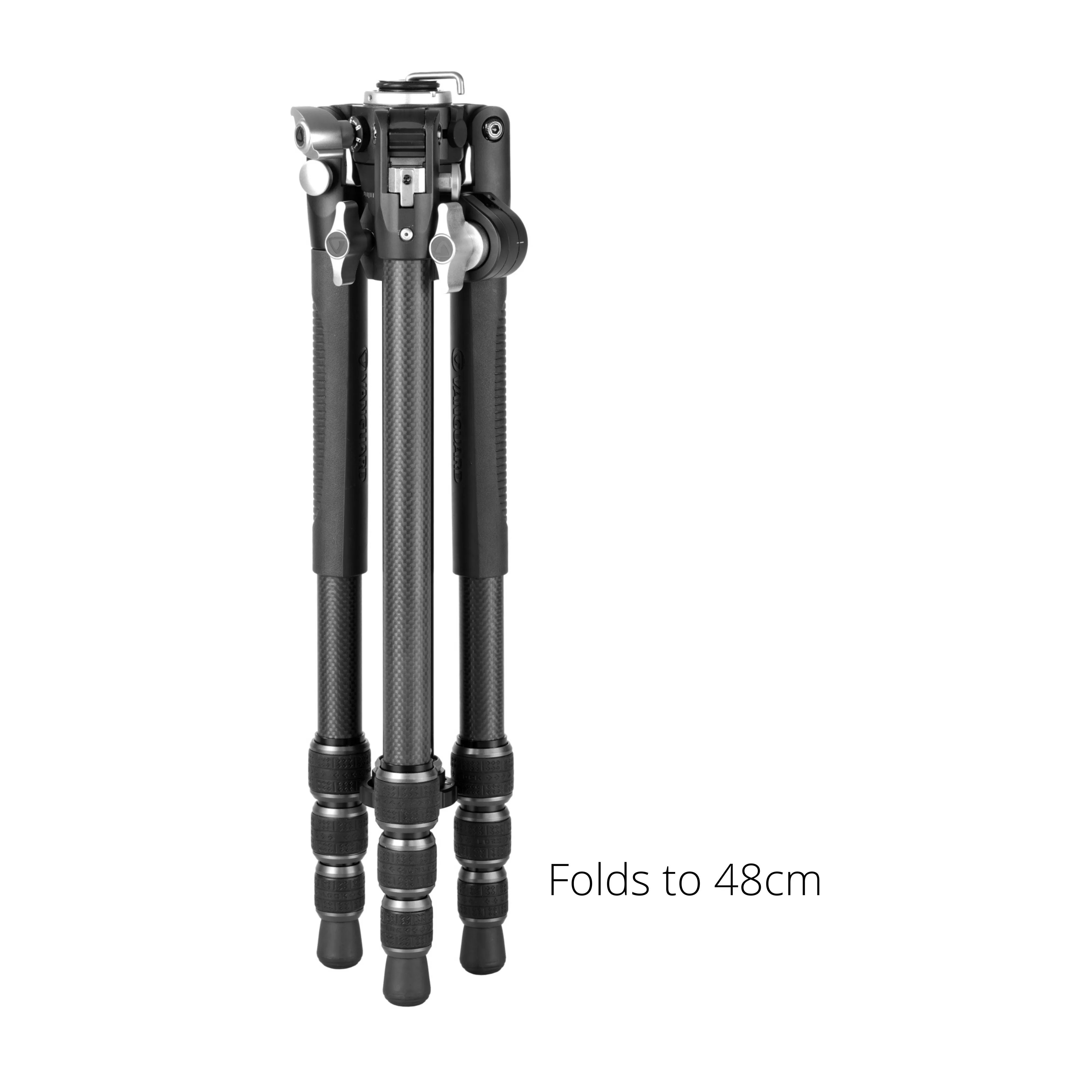 VEO 3T  264CT Versatile Carbon Travel Tripod Only - 15kg Load Capacity